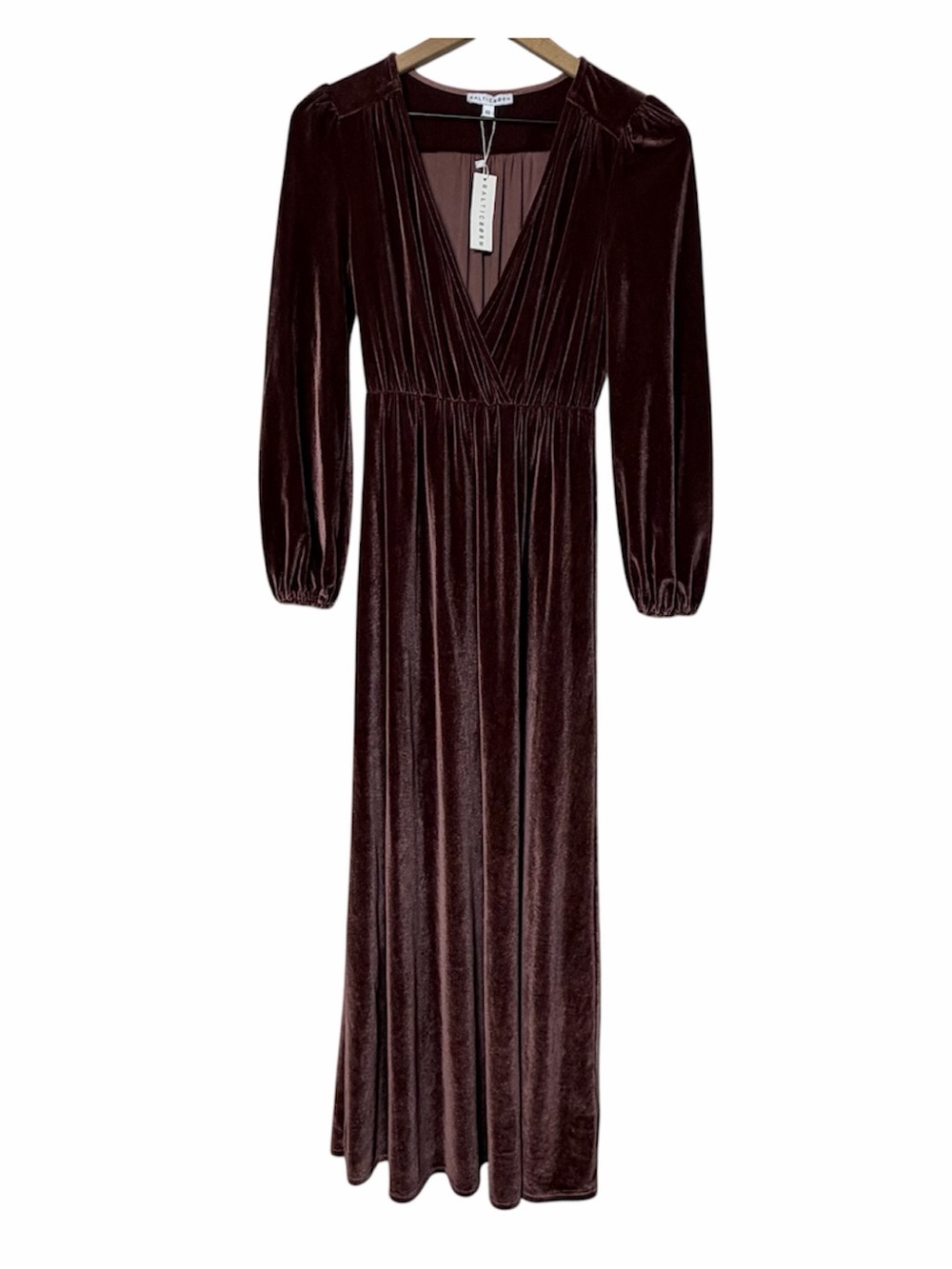 Baltic Born Women's Burgundy Dress Size XS New With Tags